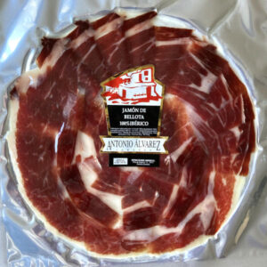 jambon Pata Negra d'Andalousie tranché