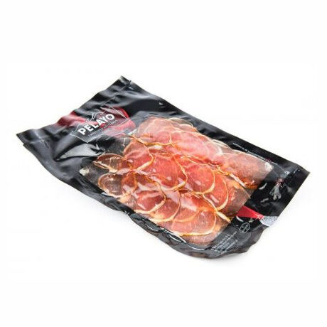 Lomo serrano fumé au bois de chêne et tranché