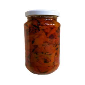 Poivrons grillés au cumin et à l'ail