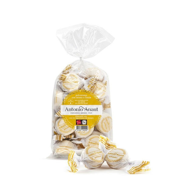 Polvorones artisanaux au citron