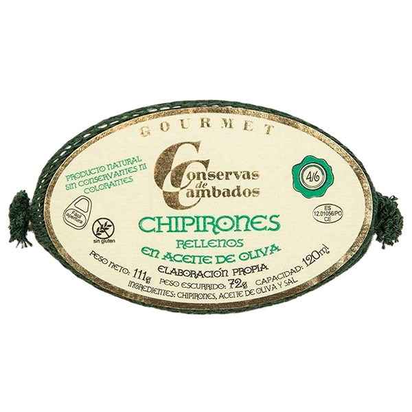 Chipirones à l'huile d'olive