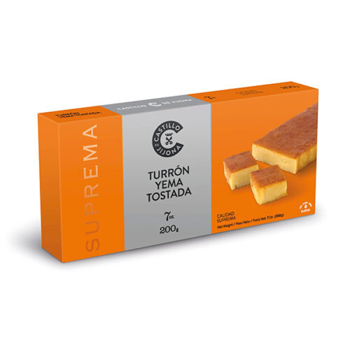 Turron au jaune d'oeuf caramélisé