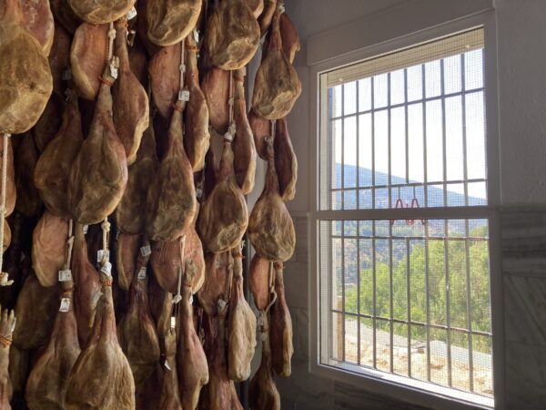 Affinage du jambon à Trevelez