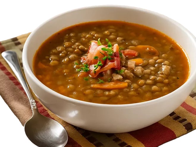 recette de lentilles au jambon serrano