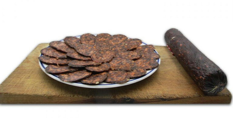 assiette de morcilla ibérique